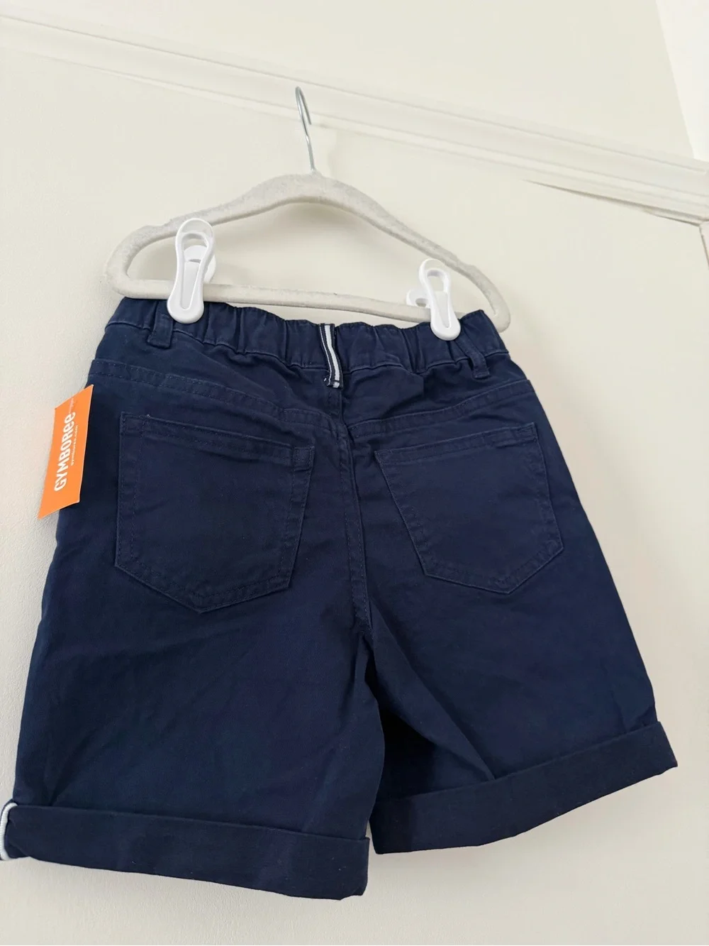 Gymboree Boys' Navy Cotton Pull on Shorts NWT size 6